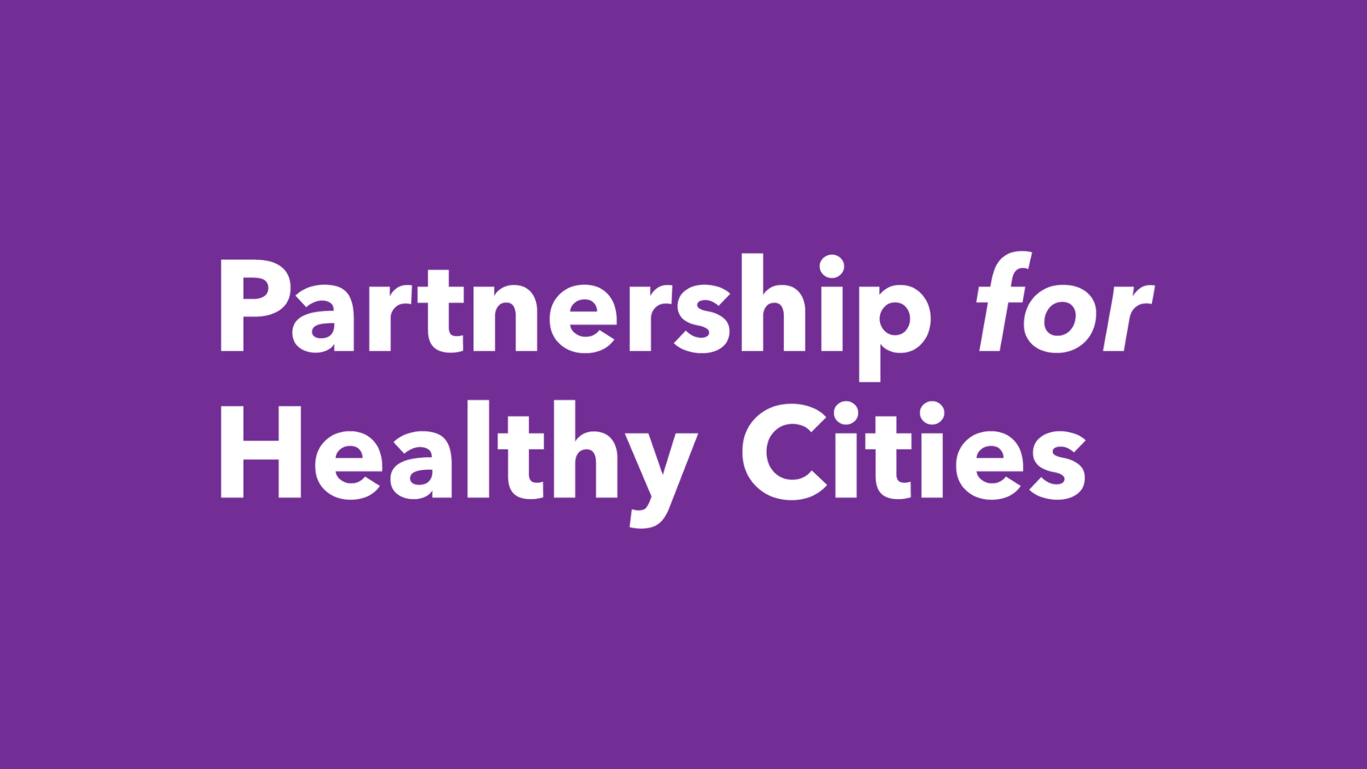 logo Cities4Health